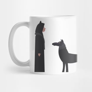 Red Revolting Wolf Rhymes Mug